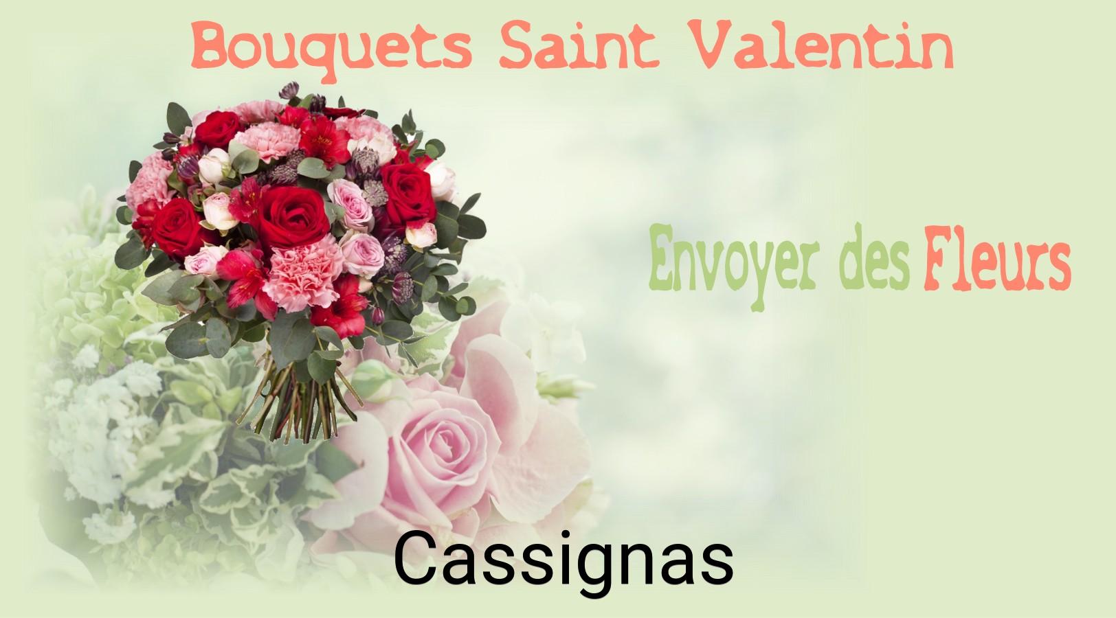 Roses de Saint-Valentin livrées à Cassignas